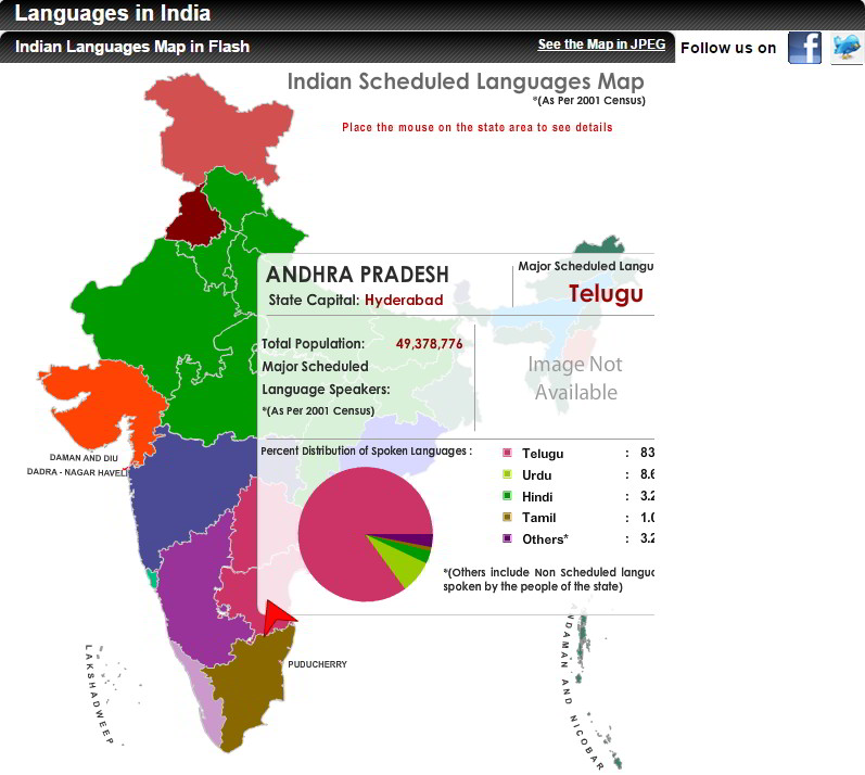 Nie, v Indii sa nehovorí indsky