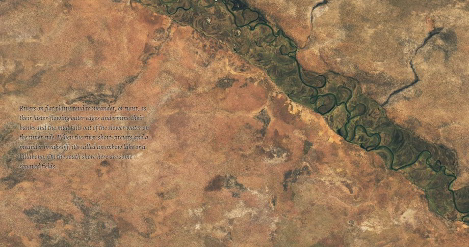 Namíbia očami satelitu Landsat 8