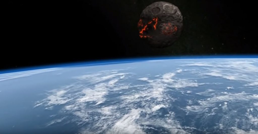 Ako by vyzerala zrážka asteroidu so Zemou. Video, ktoré vás vydesí