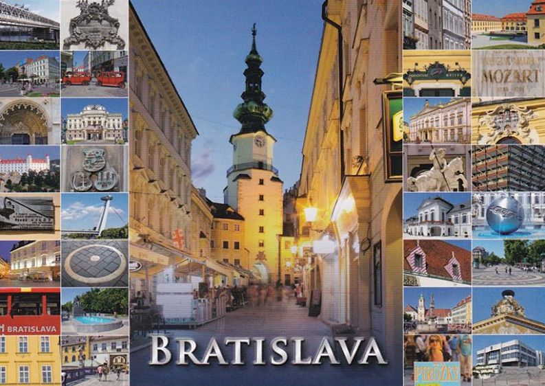 pohľadnica Bratislava