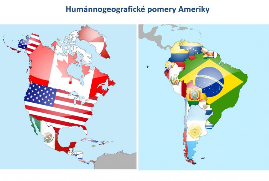 Humánna geografia Ameriky (prezentácia)