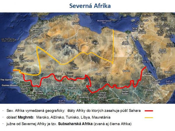 Severná Afrika Prezentácia Lepšia Geografia