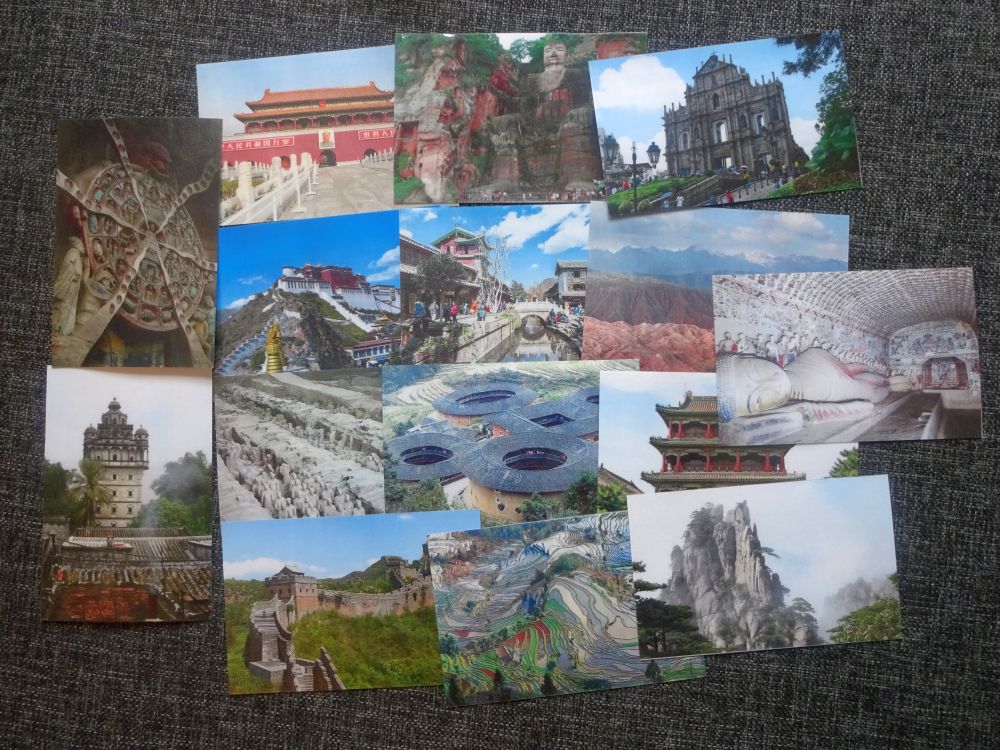 Pamiatky svetového kultúrneho a prírodného dedičstva UNESCO v Číne (výukové karty)